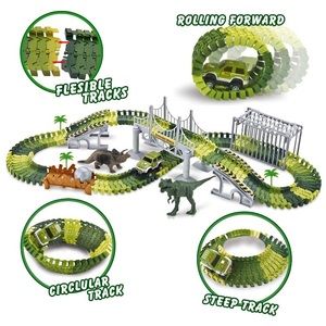 Elongdi Dinosaur World Create A Road